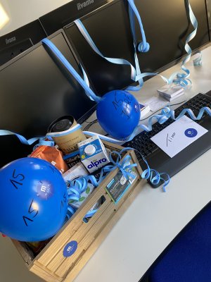 Arbeitsplatz Timo